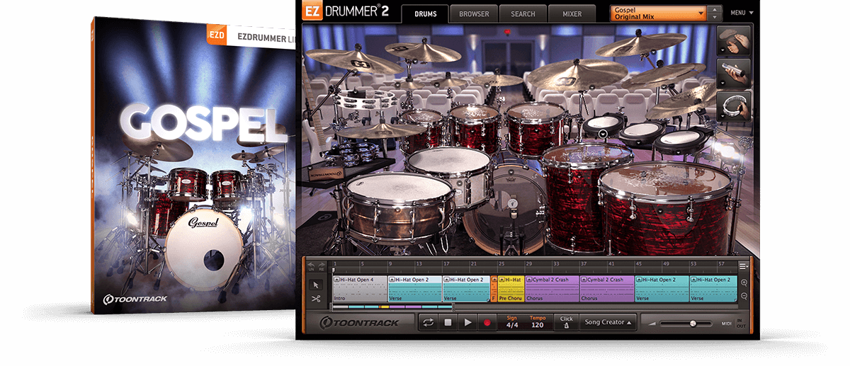 Toontrack EZX  -  Gospel